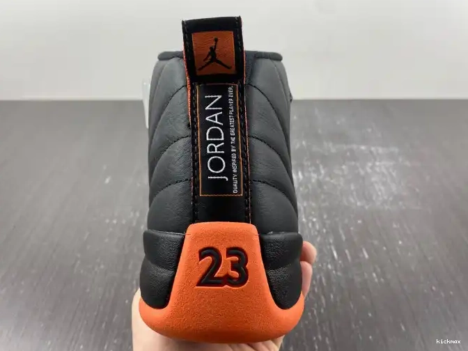 Rep MAX Jordan 12 Air FD9101-081 WMNS Brilliant Orange 0419